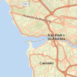 Canidelo Street Map