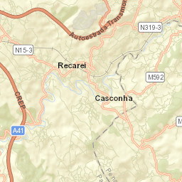Recarei Street Map