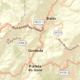 Baião Street Map