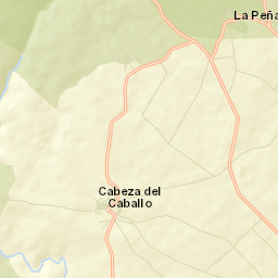 Cabeza del Caballo Street Map