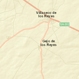 Villaseco de los Reyes Street Map