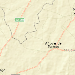 Palacios del Arzobispo Street Map