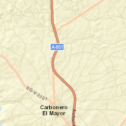 Carbonero el Mayor Street Map