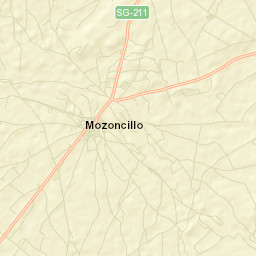 Mozoncillo Street Map