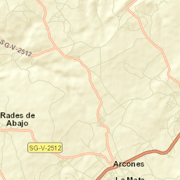 Arcones Street Map