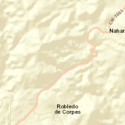 Robledo de Corpes Street Map
