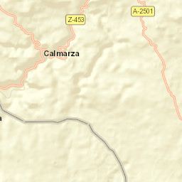 Calmarza Street Map