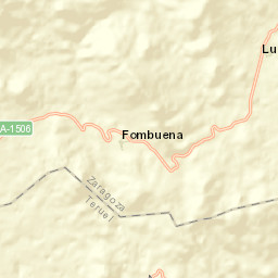 Luesma Street Map