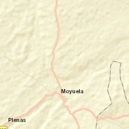 Moyuela Street Map