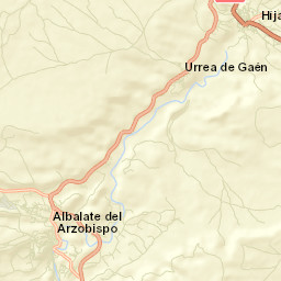 Híjar Street Map