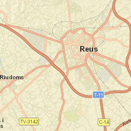 Reus Street Map