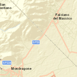 Falciano del Massico Street Map