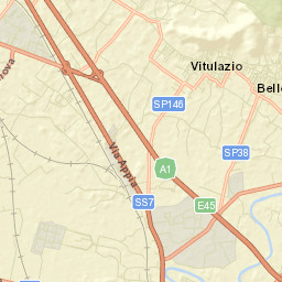 Vitulazio Street Map