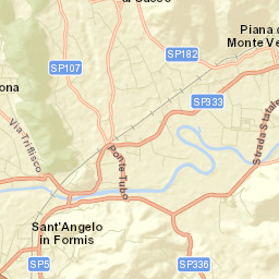 Sant'Angelo in Formis Street Map