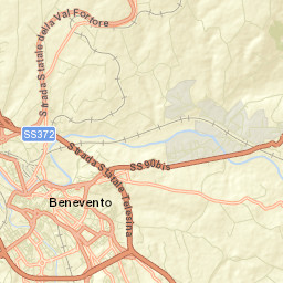 Benevento Street Map