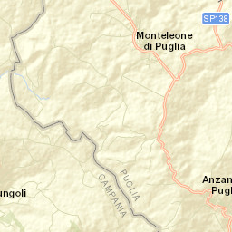 Anzano di Puglia Street Map