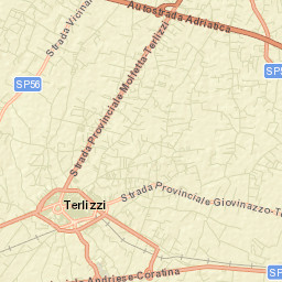 Terlizzi Street Map