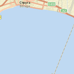 Struga Street Map