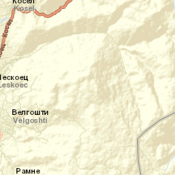 Ohrid Opština Street Map