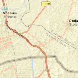 Stojakovo Street Map