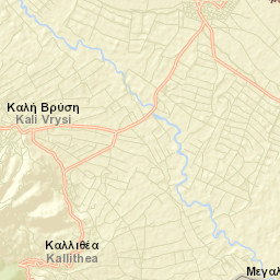 Kalí Vrýsi Street Map