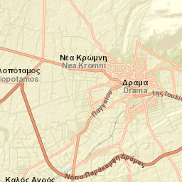 Dráma Street Map