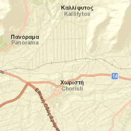 Kallífytos Street Map