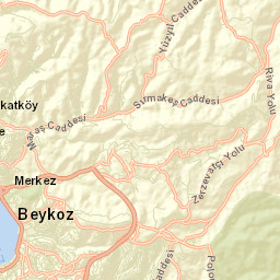 Beykoz Street Map