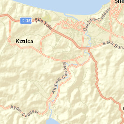 Şile Street Map