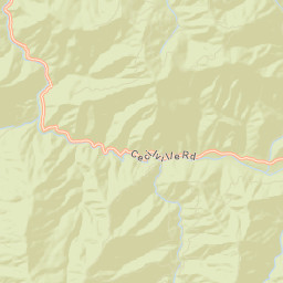 Cecilville California Street Map