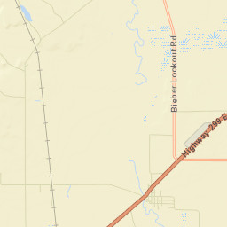 Bieber California Street Map