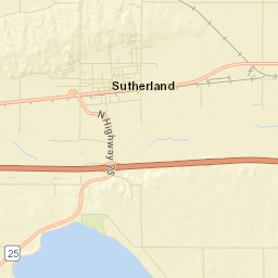 Sutherland Street Map