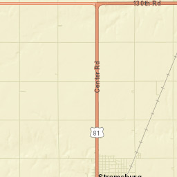 Stromsburg Street Map
