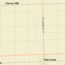 Herscher Street Map