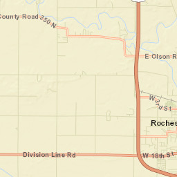 Fulton County Street Map