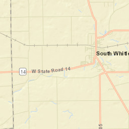 South Whitley Street Map