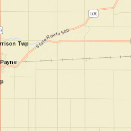 Worstville Ohio Street Map