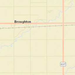 Hedges Ohio Street Map