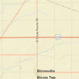 Rockaway Ohio Street Map