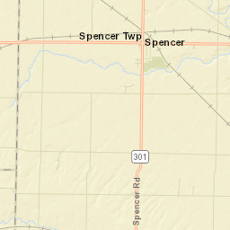 River Corners Ohio Street Map