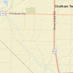 Pawnee Ohio Street Map