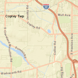 Maple Valley Ohio Street Map