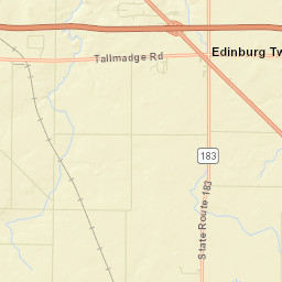 Industry Ohio Street Map