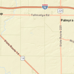 Yale Ohio Street Map