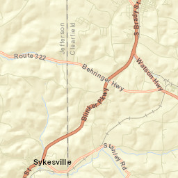 Sandy Street Map