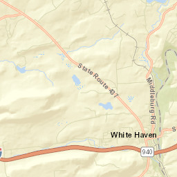 White Haven Street Map