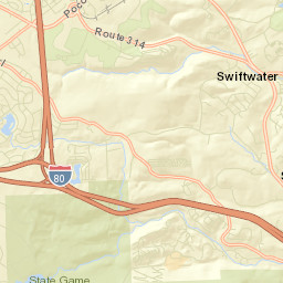 Monroe County Street Map