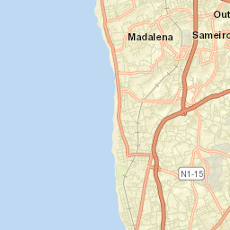 Vilar do Paraíso Street Map