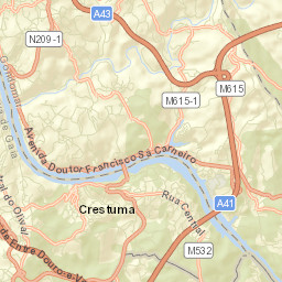 Foz do Sousa Street Map