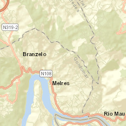 Melres Street Map